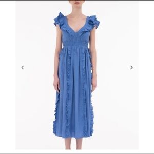 Banjanan Ruffle Midi